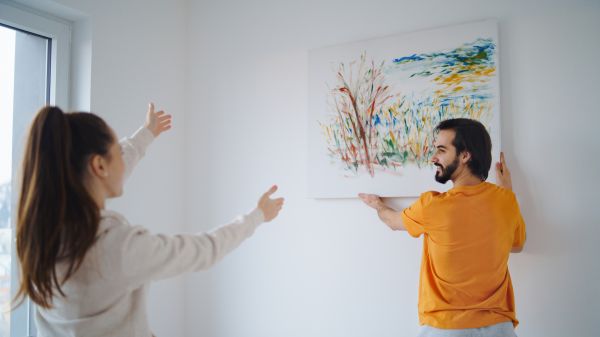 Artwork Hanging in Warwick