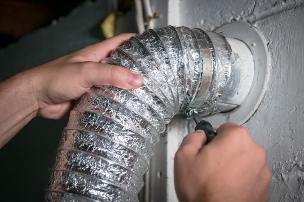 Dryer Duct Replacement in Warwick