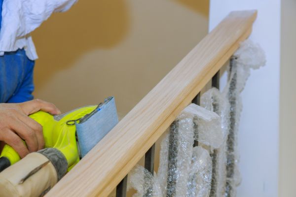Handrail Sanding in Warwick